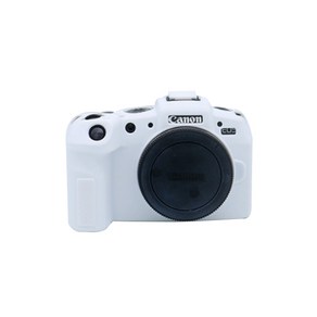 CANON EOS RP 카메라 실리콘 바디보호용 케이스 화이트, 1개