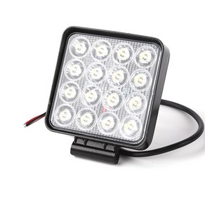 48W LED 써치라이트 사각 60도 확산형, 1개