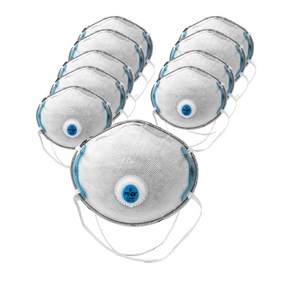 크린탑 안면부 여과식 1급 방진마스크 C336V 10p