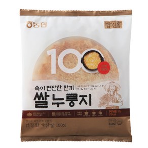 밥심 쌀 누룽지, 150g, 20개