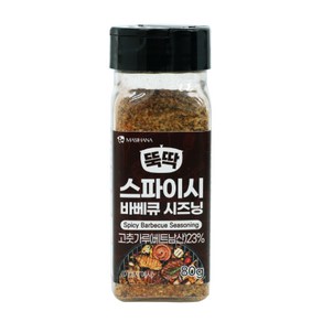 마시하나 뚝딱 스파이시 바베큐 시즈닝, 80g, 1개