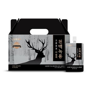 천호엔케어 러시아 천맥녹용 더블랙 60ml x 30p