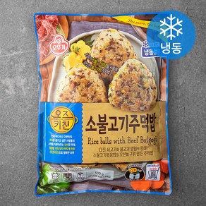 오뚜기 오즈키친 소불고기 주먹밥 5개입 (냉동), 500g, 1개