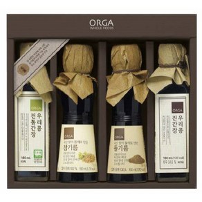 ORGA 참기름 간장 선물세트 2호, 1세트