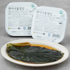 담가 한식간장으로 담근 명이나물절임