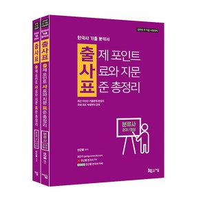 출사표 한국사 기출 분석서:출제 포인트 사료와 지문 표준 총정리, 지금