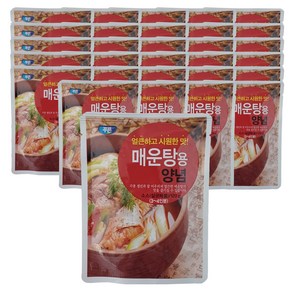 푸른식품 매운탕용 양념, 120g, 40개