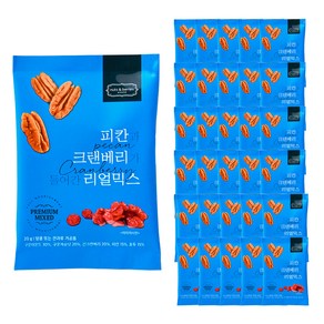 넛츠앤베리스 피칸과 크랜베리가 들어간 리얼믹스 50p, 20g, 50개