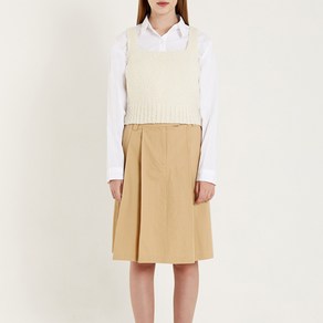 핑크파인애플 PLEATED MIDI SKIRT