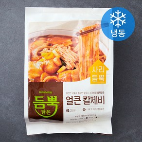 프레시지 듬뿍담은 얼큰 칼제비 2인분 밀키트 (냉동), 560g, 1개