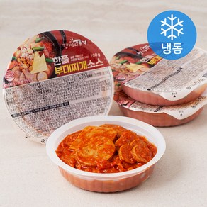 한품 부대찌개소스 (냉동), 3팩, 200g