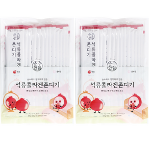 순수한집 석류 콜라겐 쫀득이 15p, 330g, 2개