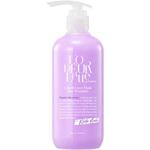 로더렛 인 잉글랜드 컬러핏 그레이스 머스크 헤어 트리트먼트, 1개, 500ml