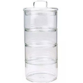 4단계 유리병, 1600ml, 1개