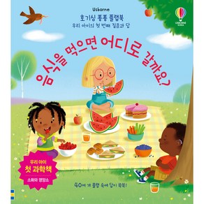 음식을 먹으면 어디로 갈까요?:호기심 퐁퐁 플랩북 우리 아이의 첫 번째 질문과 답