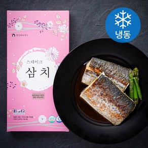 생선파는언니 스테이크 국내산 삼치 (냉동), 300g, 1팩