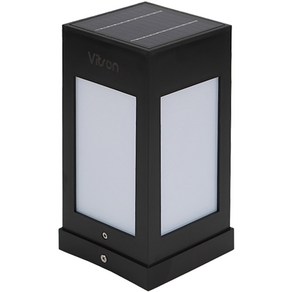 원하 LED 태양광 문주등 가든 100 x 100 x 200 mm