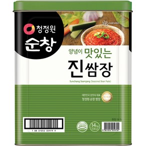 청정원 순창 맛있는 진쌈장, 1개, 14kg