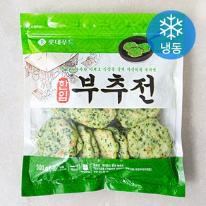 한입 부추전 (냉동), 500g, 1개