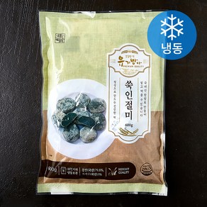 유기방아 쑥인절미 (냉동), 600g, 1개