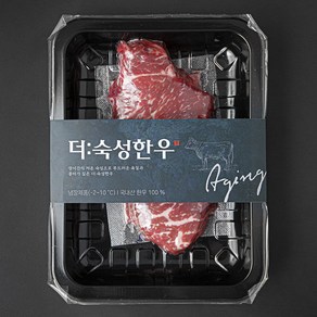 더 숙성한우 채끝 2등급 구이용 (냉장), 250g, 1개