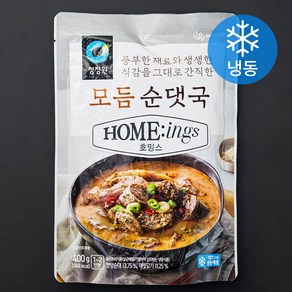 청정원 모듬 순댓국 1~2인분 (냉동), 400g, 1개