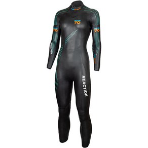 BLUESEVENTY 여성용 REACTION 리액션 철인 슈트, 블랙