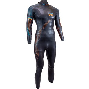 BLUESEVENTY 남성용 리액션 철인 슈트, 블랙