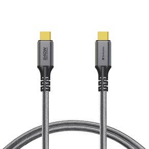 버바팀 240W USB4 C to C 초고속 충전 케이블 PD3.1 썬더볼트3 E-mark PPS 5A