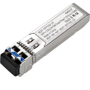 넥스트유 10G SFP+ 광 모듈 싱글모드 미니 GBIC NEXT-SFP10G-LR, 혼합색상, 1개