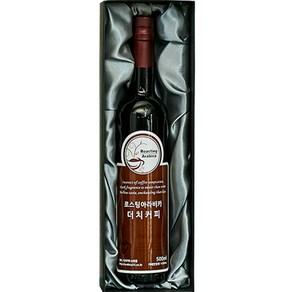 로스팅아라비카 탄자니아 킬리만자로 AA 더치커피 500ml 선물세트 + 쇼핑백, 1개입, 1세트