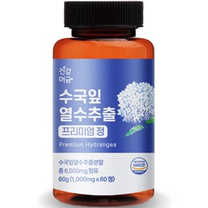 건강머금 수국잎 열수 추출물 프리미엄 정 60g