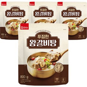 참스토리 푸짐한 왕갈비탕, 800g, 4개