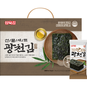 삼육김 광천김 선물세트 4호 32p