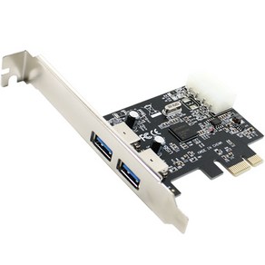 넥시 2포트 USB3.0 PCI NX310 카드 USB3.0 PCI/E 2PORT