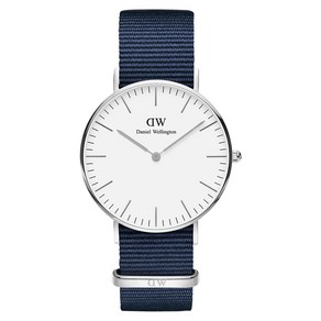 다니엘웰링턴 남성용 CLASSIC BAYSWATER 2컬러 나토밴드 시계 36mm