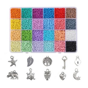 알로데 공예 구슬 만들기 DIY 비즈 3mm ONE SIZE, NO 07, 1개