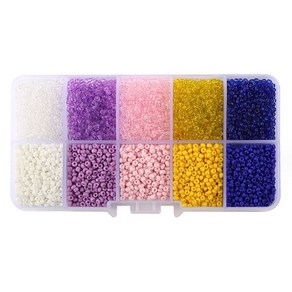 알로데 알록달록 시드비즈 DIY 키트 3mm 세트, TYPE 05, 1세트