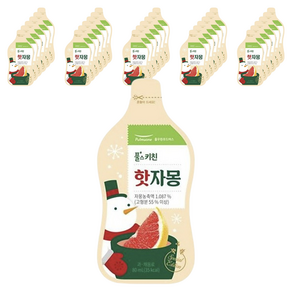 풀무원 풀스키친 핫자몽주스, 80ml, 40개