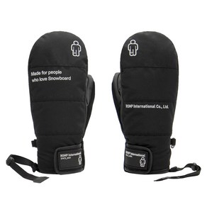 롬프 TH CLASSIC MITTEN, BLACK, 1개