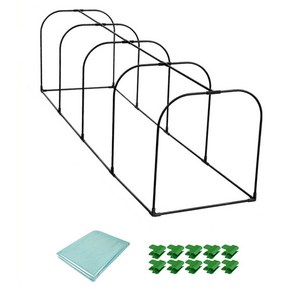 morningscent 조립식 가정용 미니온실 비닐하우스 60 x 200 x 55 cm