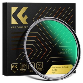 케이앤에프컨셉 NANO-X Ultra-Low Reflection 초저반사 필터 8K AGC Glass 55mm