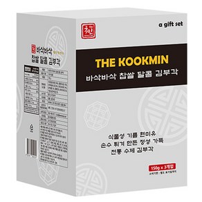 더국민 바삭 수제 달콤 김부각 150g x 3p 선물세트, 1세트