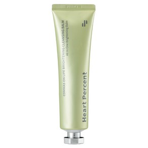 [비건뷰티] 하트퍼센트 콤마스 온 라이프 브라이트닝 클렌징 밤, 80ml, 1개