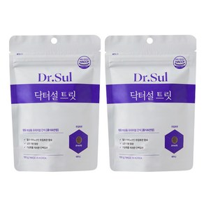 닥터설 반려동물 핏펫 트릿 트립토판 교육용 간식, 릴렉스, 100g, 2개