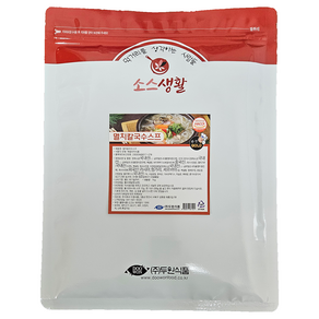 두원식품 멸치칼국수 스프, 1kg, 1개