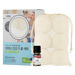 나무 건조기 양모볼 6p + 라튤립 퍼퓸 30ml 세트, 화이트(양모볼), 1세트