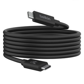 벨킨 C타입-C타입 USB 4 20Gbps + PD 240W 초고속 케이블 INZ004bt2MBK