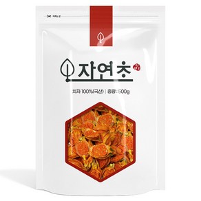 자연초 국내산 건조 치자열매, 500g, 1개