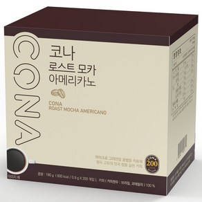 CONA 로스트 모카 아메리카노 원두커피믹스